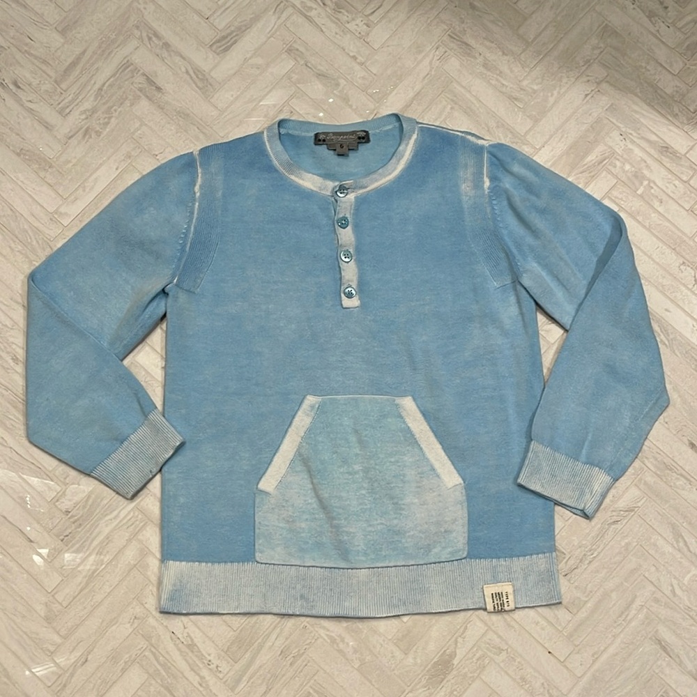 Bonpoint Sky blue sweater size 6